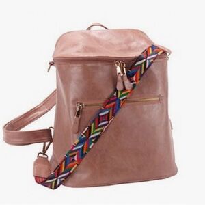 Milani Vegan Leather Convertible Backpack new